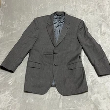 Jos A Bank Signature Collection Men's Gray Pinstripe Wool Suit Jacket Blazer