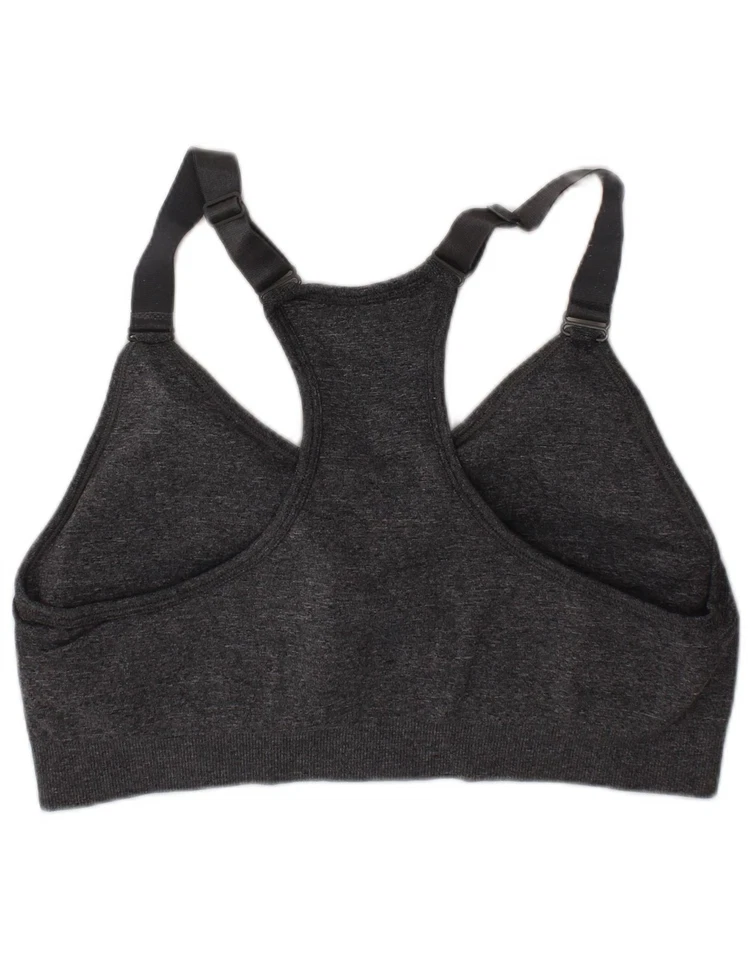 Sujetador deportivo para mujer PUMA chaleco top grande gris poliéster deportivo S013 Foto 2 de 3