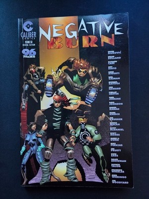 Caliber Comics:  NEGATIVE BURN Vol. 1 #50 'Anthology' 1997 B&W  96-Pages