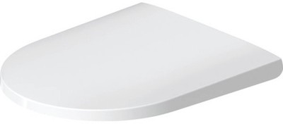 0021690000 D-Neo Round Closed-Front Toilet Seat with Soft Close - White