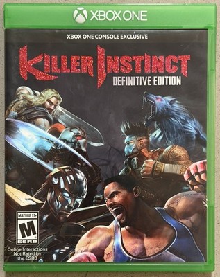 Killer Instinct Definitive Edition - Xbox One, 2016 W/ CD