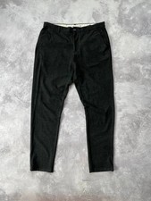 PRADA Gray Wool Straight Leg Pants Size 42