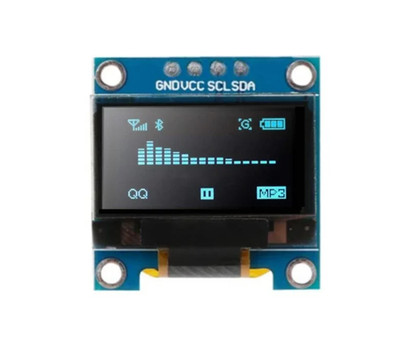 Display Module 0.96 OLED I2C Serial Blue 128X64 SSD1306 12864 Arduino