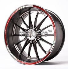 Autocollants autocollants de roue moto Ducati Corse bandes de jante V4S -...