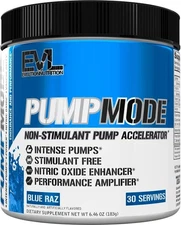 EVL EVLution Nutrition, PumpMode, Non-Stimulant Pump Mode ***CLUMPY***