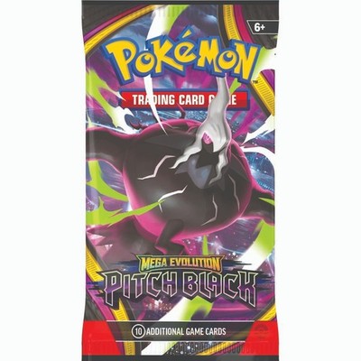 Pokémon TCG Mega Evolution Pitch Black Booster Pack x1 - BRANDNEU & SEALED  