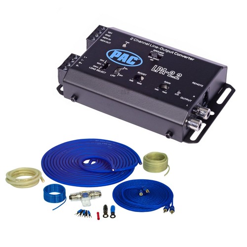 Stinger SS1200XS 4Ga Copper Wiring Kit & LPA-2.2 LOCPRO