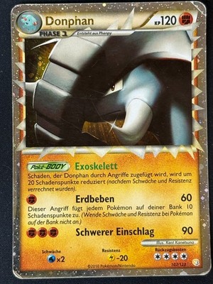 Donphan 107/123 HGSS Deutsch VG Pokemon