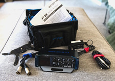 ZOOM F8 MultiTrack Field Recorder Portable 8-Channels  Case, AC Adapter, XLR  