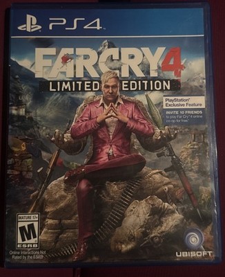 Far Cry 4 - Limited Edition (Sony PlayStation 4, 2014) Complete