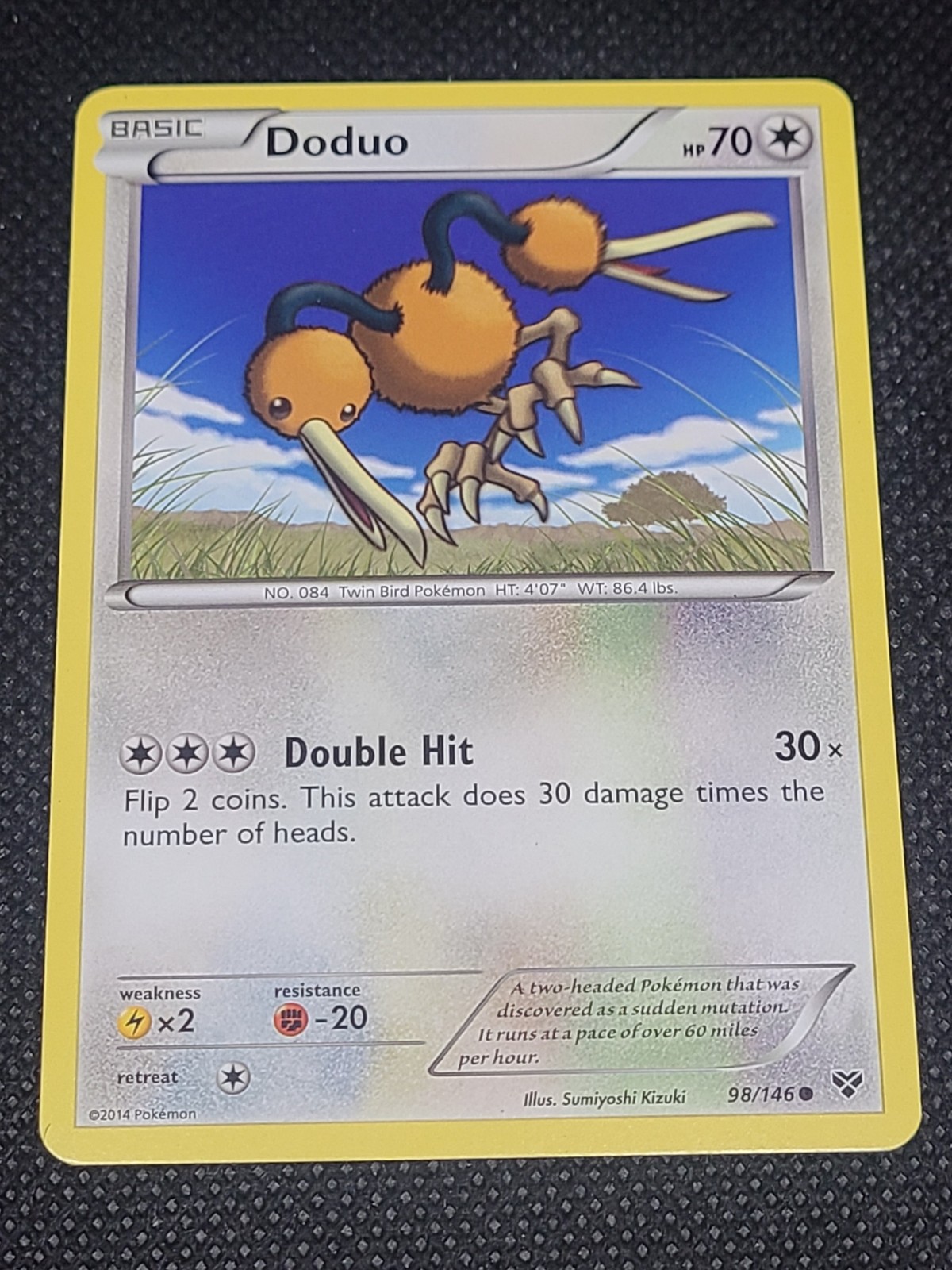 Doduo Pokemon XY Base Set #98/146