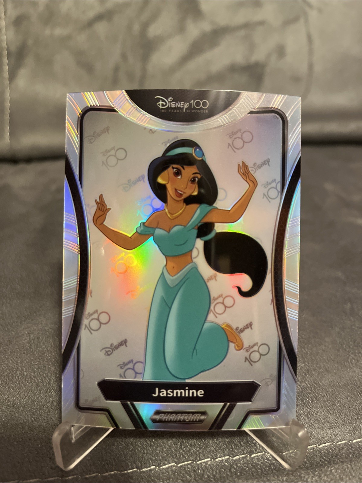 2023 Kakawow Phantom Disney 100 Years of Wonder Silver Holo Jasmine Princess