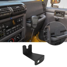 Passenger Walkie Talkie Bracket Cell phone Holder Mount for Jeep Wrangler TJ 97+