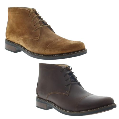 Botas chukkas Clarks Maxton marrón medio para hombre