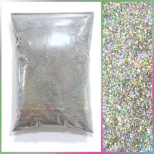 1 lb (454g) Silver Jewels Holographic Metal Flake - .008" Fine Premium Additive
