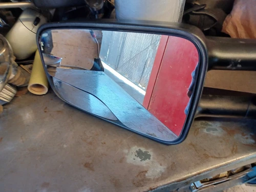 00-06 Chevy Silverado Truck Tow mirror Left Drivers side manual extend NO SIGNAL
