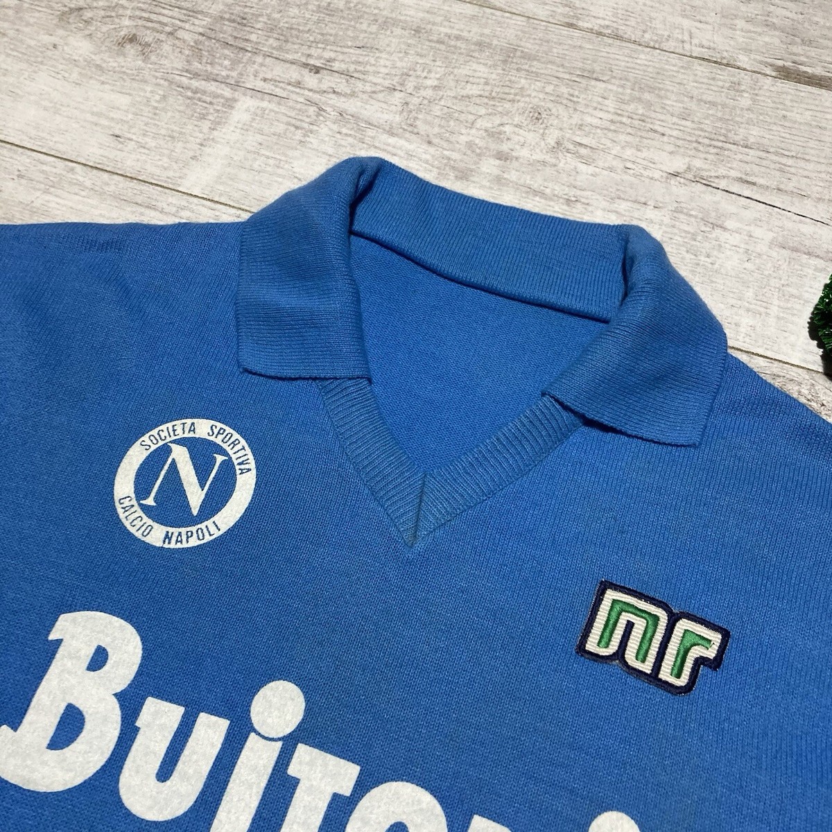 ナポリ マラドーナ　80s ヴィンテージ 4XL Maradona Napoli Retro Soccer Jerseys 1986 1987 1988 89