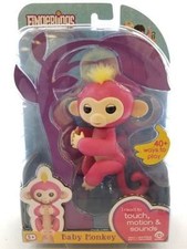 AUTHENTIC GENUINE WOWWEE FINGERLINGS BELLA BABY MONKEY PINK NEW SEALED PACK