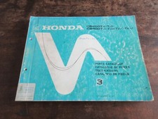 Honda C250T CB400T CB250TII CB400TII 1980 OEM Parts list catalogue parts catalog