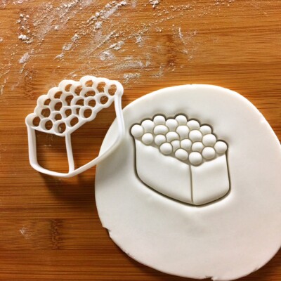 Salmon Roe Sushi Cookie Cutter - Japanese chef oishi Japan Cuisine party Tobiko