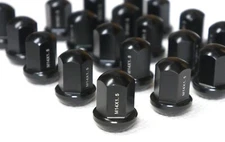 20x set Black 14x1.5 R14 Aluminum Lug Nuts Porsche 911 930 928 944 964 993 VW