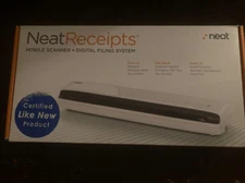 Neat Receipts Mobile Scanner & Digital Filing System PC Mac NM-1000 - Tested!