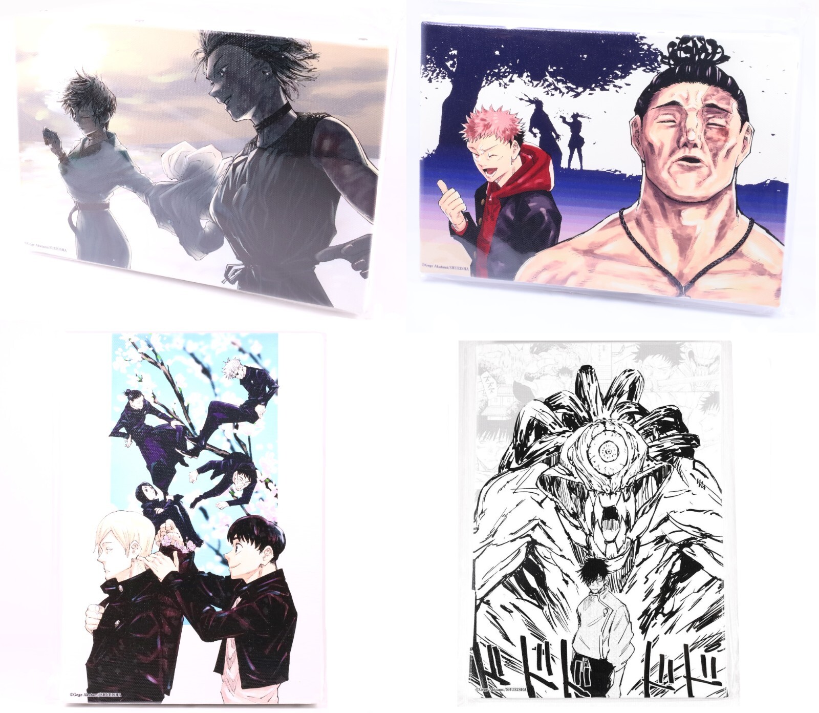 Juego de tablero de arte oficial Jujutsu Kaisen Gojo Geto Nanami Itadori Todo Okkotsu Maki