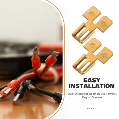 8 Pcs Quickly Disconnect The Connector Spade Connectors Kit Electrical Wire - Bild 5 von 12