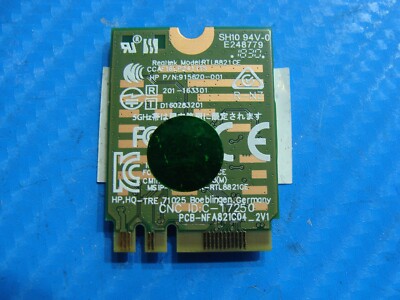 Scheda WiFi HP Originale 915620-001 RTL8821CE Per Pavilion X360 14, 15, 17 E Altri
