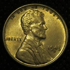 Uncirculated 1943-d Steel Lincoln Wheat Cent