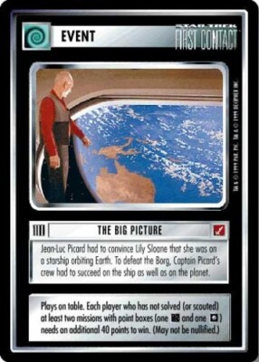 Star Trek: The Big Picture [Ungraded] Blaze of Glory STCCG Decipher 1E