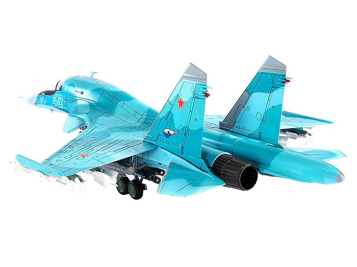 ロシア軍　戦闘爆撃機　SU34 1/72 JCW 1/72 (ダイキャスト製) SU-34 ロシア空軍 ラメンスコエ空軍