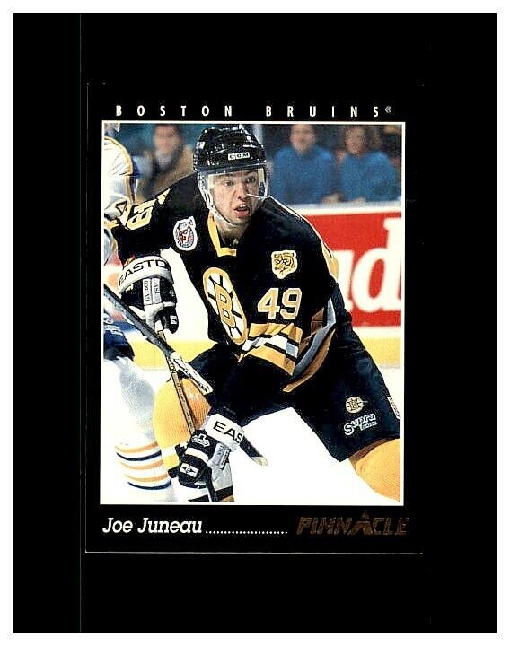 RARE 1993-94 BRUINS JOE JUNEAU SAMPLE CARD BOSTON BRUINS | eBay RARE 1993-94 BRUINS JOE JUNEAU SAMPLE CARD BOSTON BRUINS | eBay