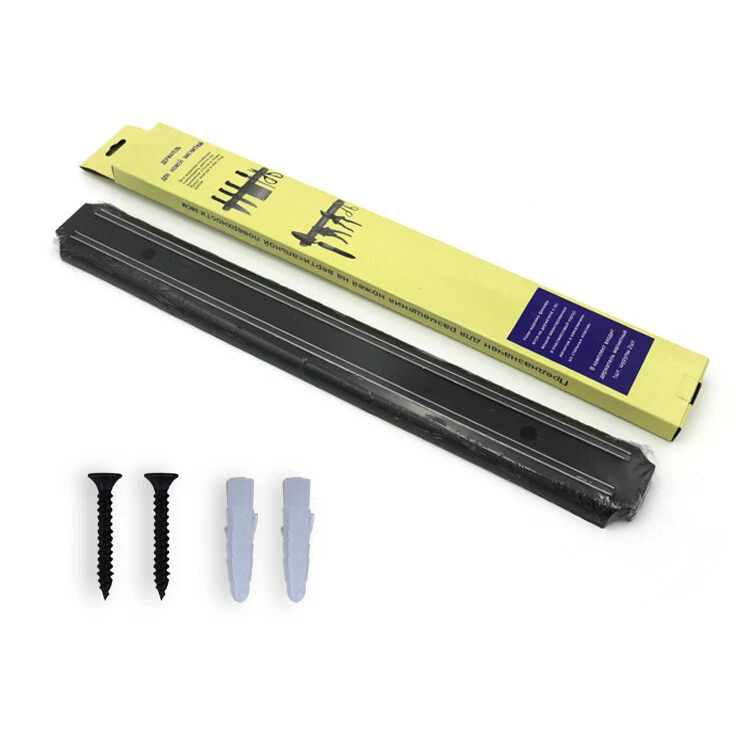 Wall Mount Magnetic Knife Scissor Storage Holder Rack Strip Kitchen Tool - Image 3 of 4