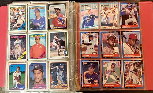 MLB 237 Baseball Card Lot in Binder. O-pee-chee 1988 and misc extras. no reserve - Picture 6 of 8