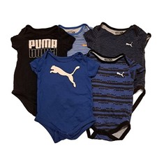 Lote de 5 bodys de bebé Puma manga corta talla 6-9 meses