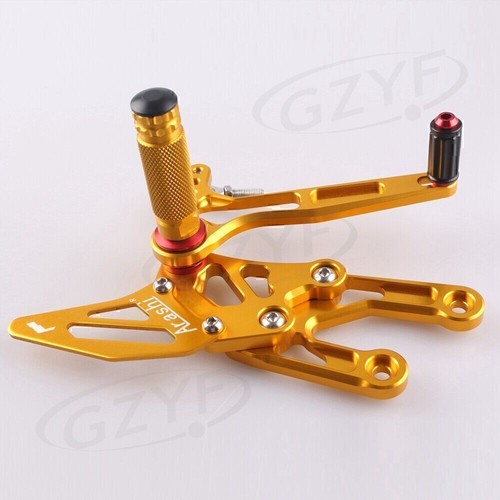 Adjustable Rearsets Rear Set Foot Pegs For Honda CBR600RR 03-06 CBR1000RR 04-07 - Picture 4 of 9