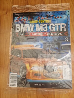 1/10 Hachette BMW M3 GTR RC T4SN Thunder Tiger Car Kit Ausgabe 8