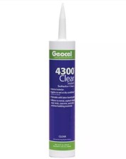 Geocel 4300 Clear Sealant - Carton of 24 9.5oz. Tubes