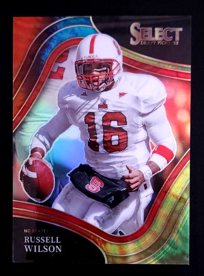 2022 Select Draft Picks #171 Russell Wilson Tye Dye Prizm #d /25 Stanford
