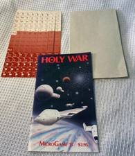 Holy War MicroGame #13 1979 Metagaming Unpunched Pieces Unplayed