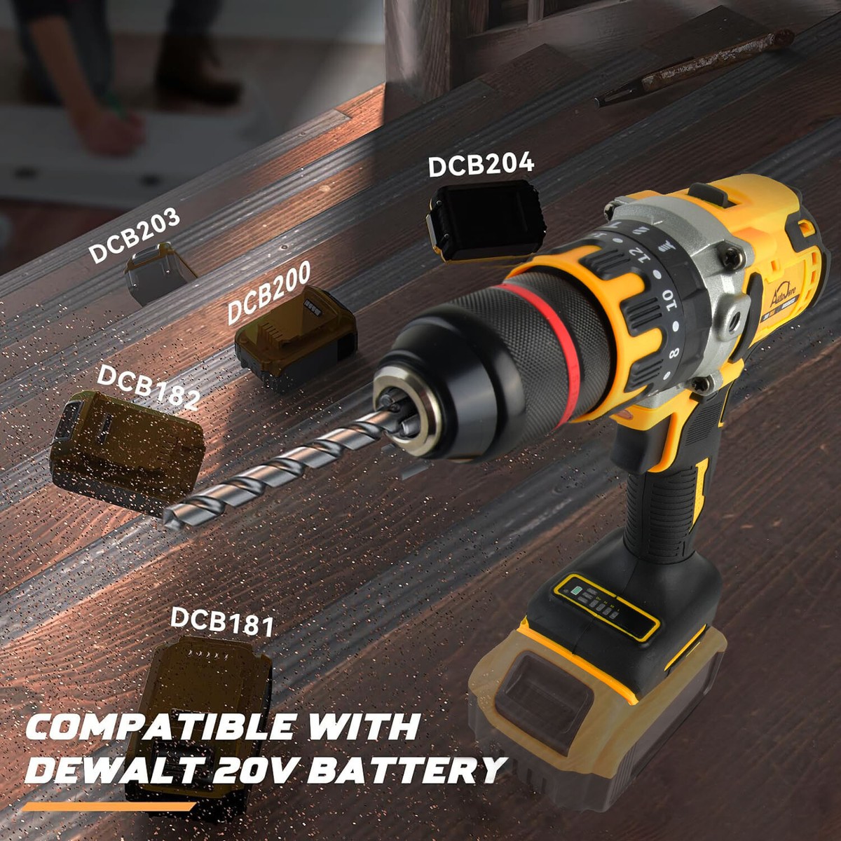 DEWALT ATOMIC 20V MAX 1/2 In. Multi-Head Drill Driver (Tool Only - Foto 2