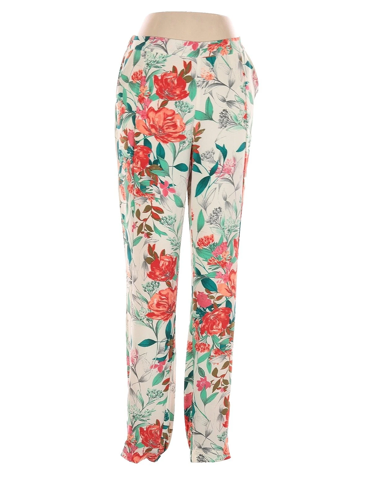 Pantalones de poliéster GUESS Floral para De mujer