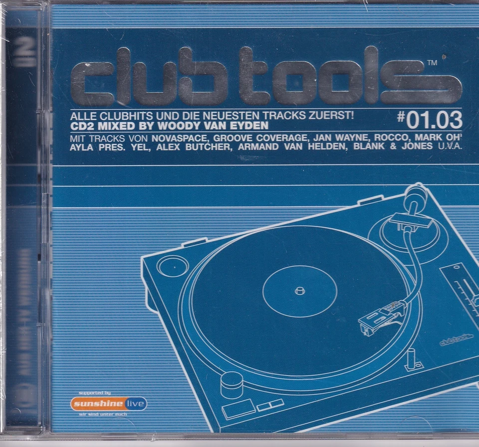 Club Tools 01.03 - Woody van Eyden -Doppel-CD -1465- near mint