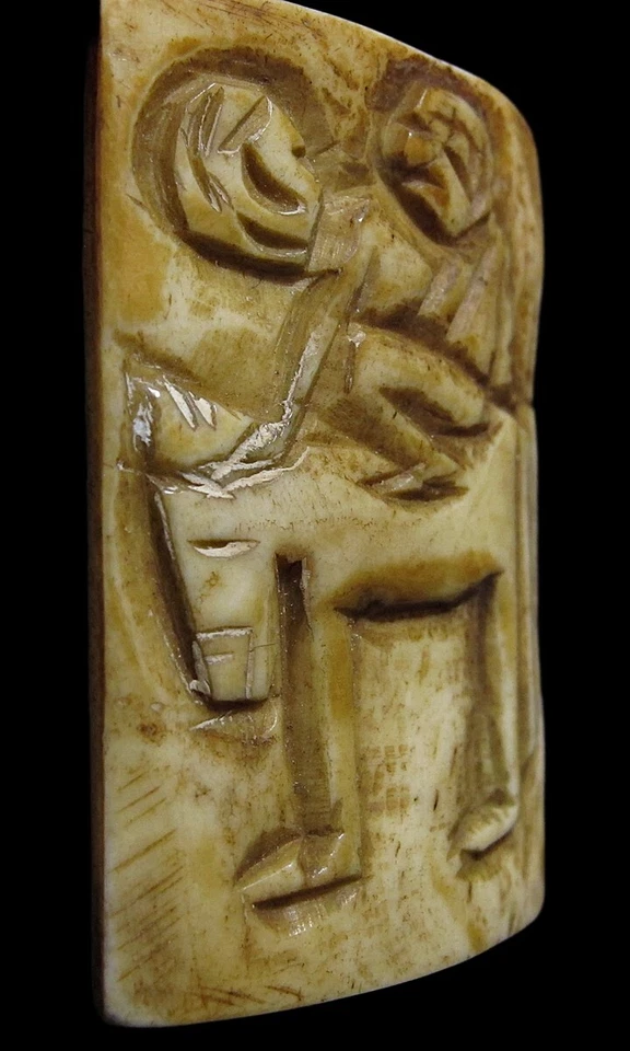 Amuleto tailandés Phra Kamphaeng Khao 'Inh Lover on Horse' Kruba Wang BE2506 Foto 4 de 4