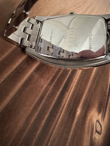 Guess Steel Men’s Watch New Battery Dark Gray Dial - Picture 7 of 7