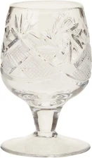 Neman Crystal WG5290, 1.5 Oz Crystal Shot Glasses, Set of 6