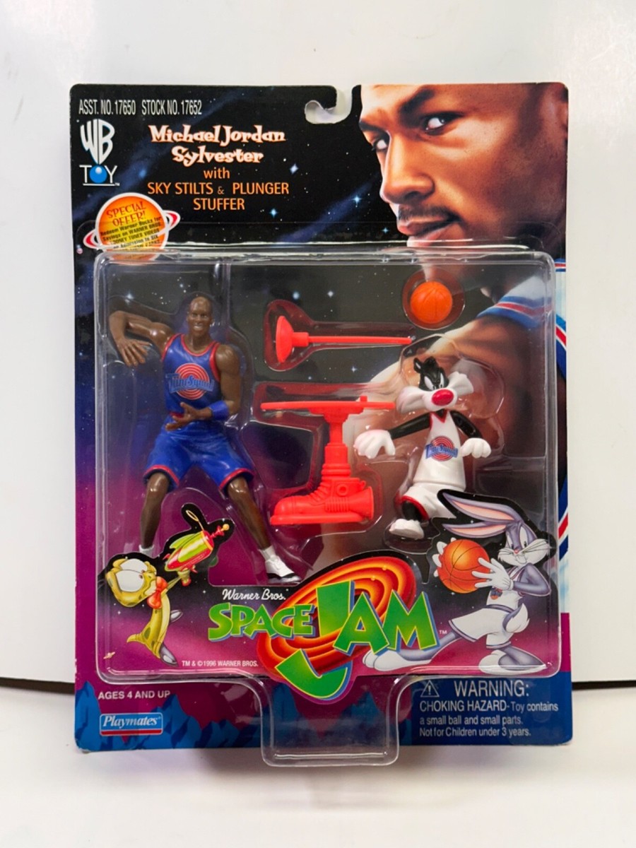 3 days 1996 NBA BASKETBALL MICHAEL JORDON SPACE JAM ACTION FIGURES