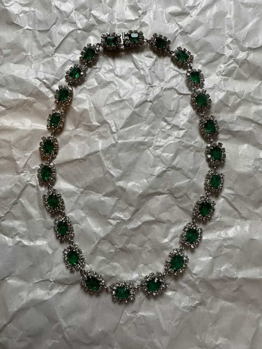 Dior top diamond necklace
