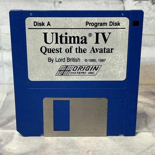 Ultima IV Quest of the Avatar Origin Systems Atari ST Program Disk A - UNTESTED